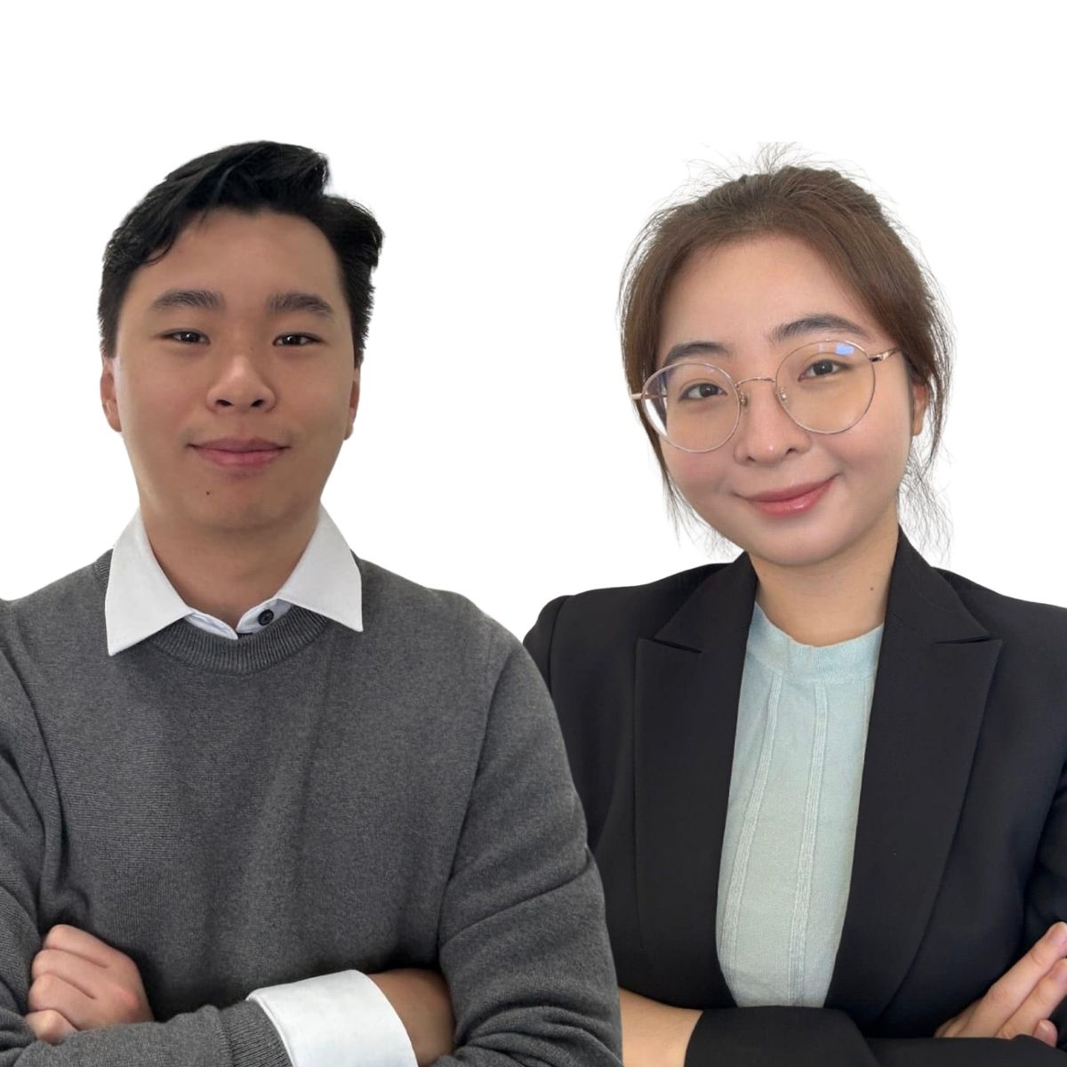 Phu and Julie from Sensory Hearing